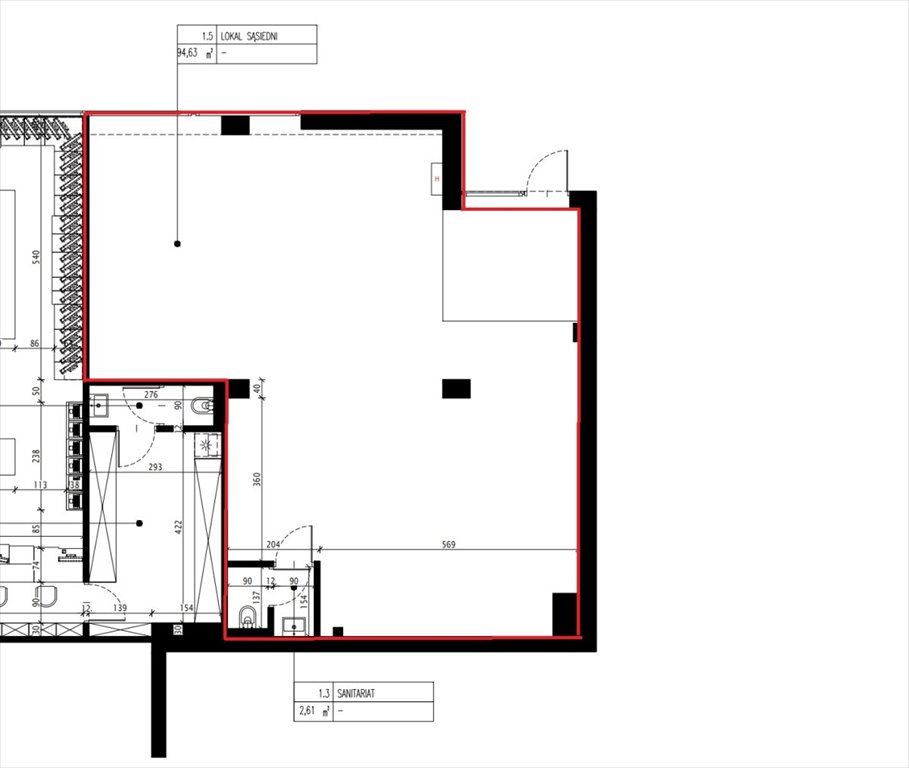 Lokal użytkowy na wynajem Łódź, Śródmieście, Juliana Tuwima  94m2 Foto 3