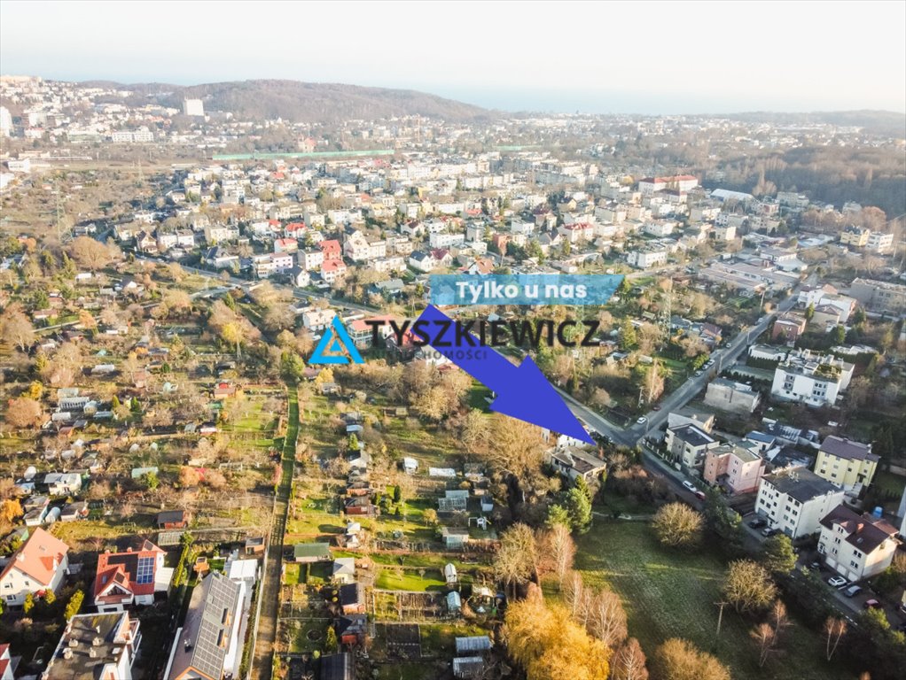 Działka budowlana na sprzedaż Gdynia, Mały Kack, Sieradzka  642m2 Foto 1