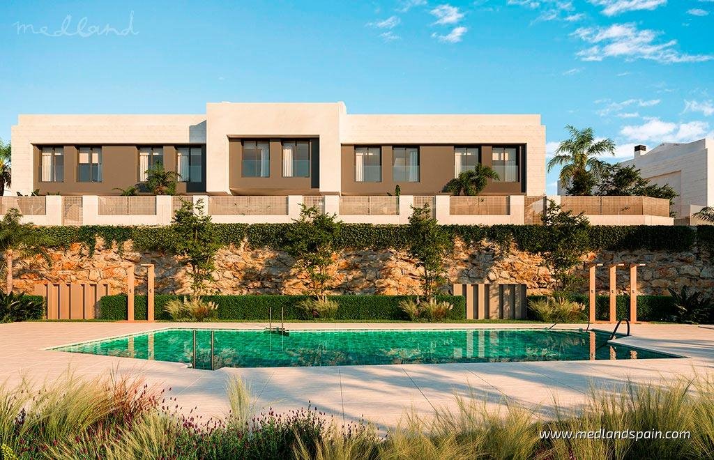 Ekskluzywne domy z widokiem na morze w Mijas Costa Hiszpania, Mijas Costa  151m2 Foto 1
