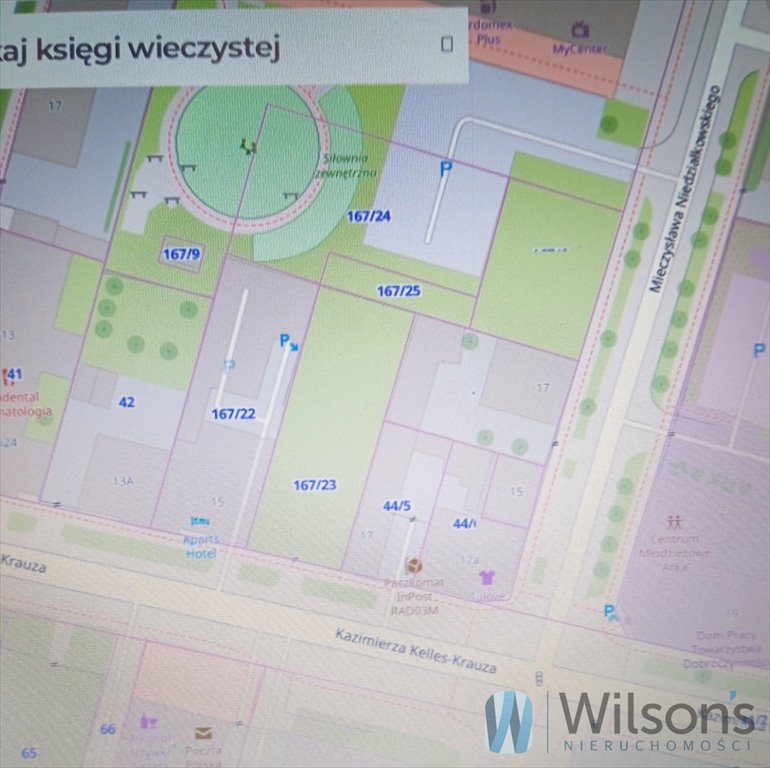 Do sprzedania inwestycyjna działka 773 m² w centrum Radomia Radom, Kazimierza Kelles-Krauza  773m2 Foto 1