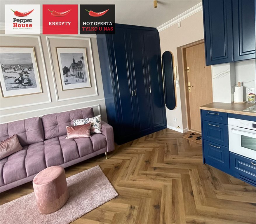 Mieszkanie dwupokojowe na sprzedaż Sopot, Józefa Czyżewskiego  27m2 Foto 1