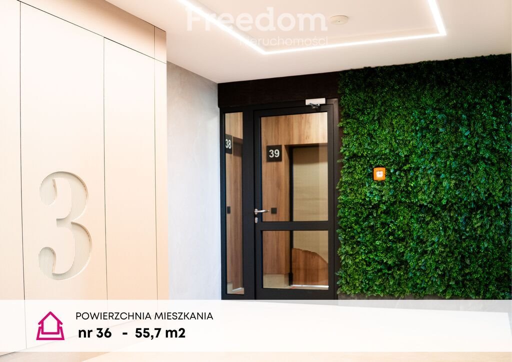 Mieszkanie dwupokojowe na sprzedaż Giżycko, Jeziorna  56m2 Foto 1