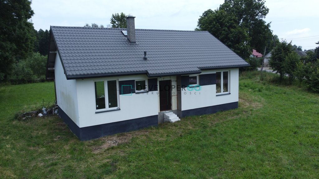 Dom w trakcie budowy - 82 m² w Janczewie - las, rzeka Janczewo  82m2 Foto 1