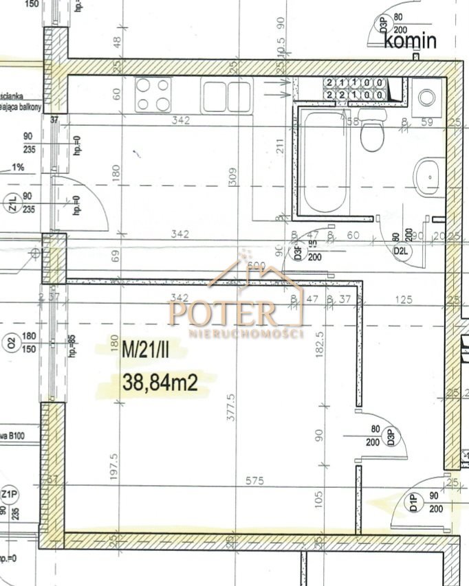 Mieszkanie dwupokojowe na sprzedaż Wrocław, Krzyki, Ołtaszyn, Unruga  39m2 Foto 16