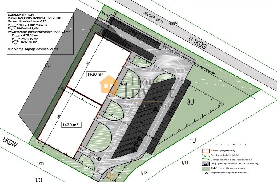 Działka przemysłowo-handlowa na sprzedaż Legnica  12 260m2 Foto 3