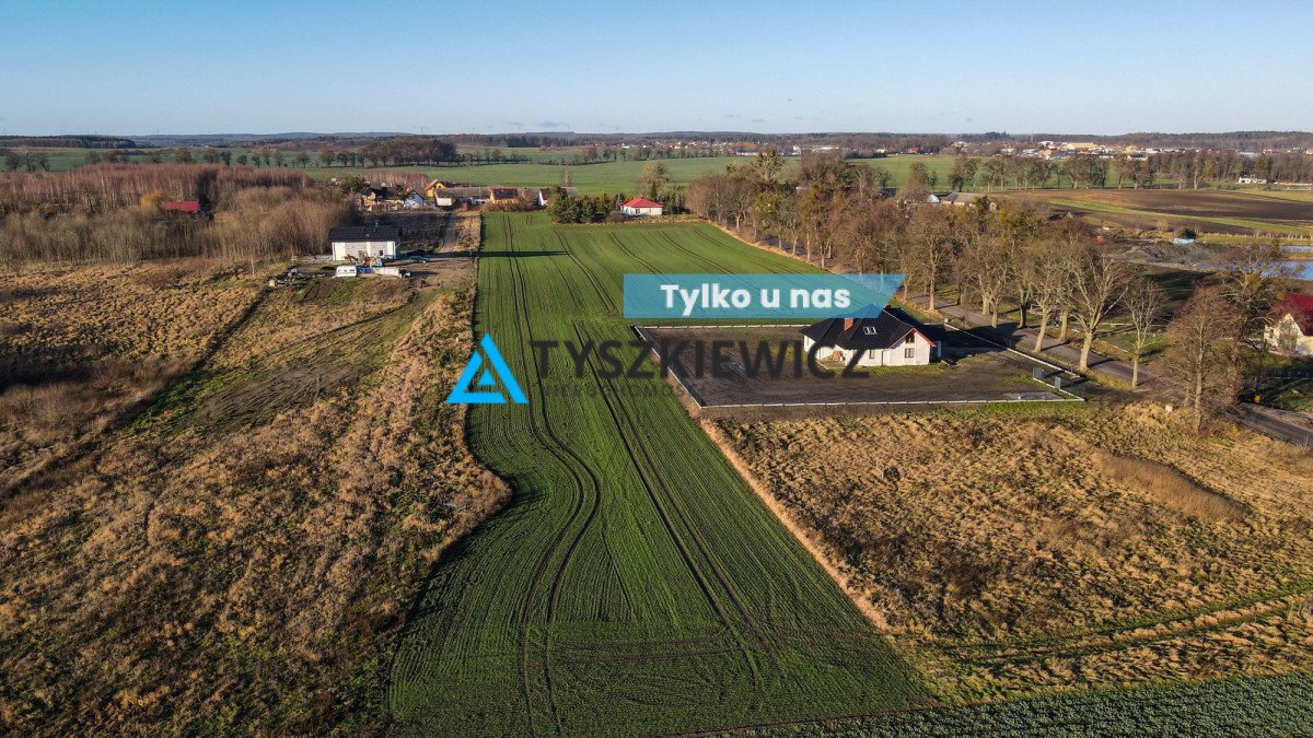 Działka 1029 m² z wodą i prądem, blisko Trójmiasta Gołębiewo Wielkie, Nasturcji  1 027m2 Foto 1