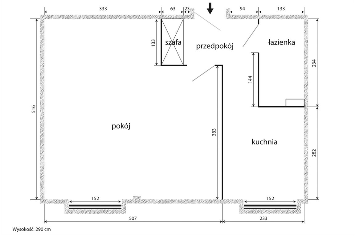 Kawalerka na sprzedaż Warszawa, Śródmieście, Plac Krasińskich / Nowiniarska  41m2 Foto 10