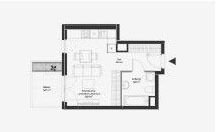 Mieszkanie 29m2 z dostępem do metra i Galerii Mokotów Warszawa, Mokotów, Służewiec, Zdziechowskiego  29m2 Foto 1