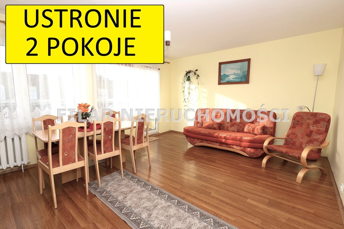 Przestronne 2 pokoje z dużym balkonem, inwestycja lub rodzina Lubin, Ustronie  48m2 Foto 1