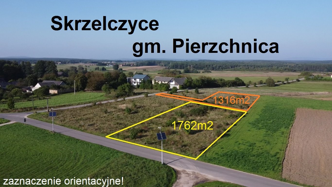 Działka budowlana na sprzedaż Skrzelczyce  1 316m2 Foto 1