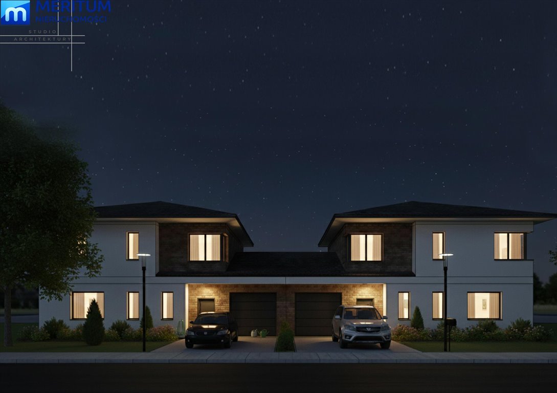 Nowoczesny bliźniak 145 m2 z garażem i dużą działką Osowiec  146m2 Foto 1