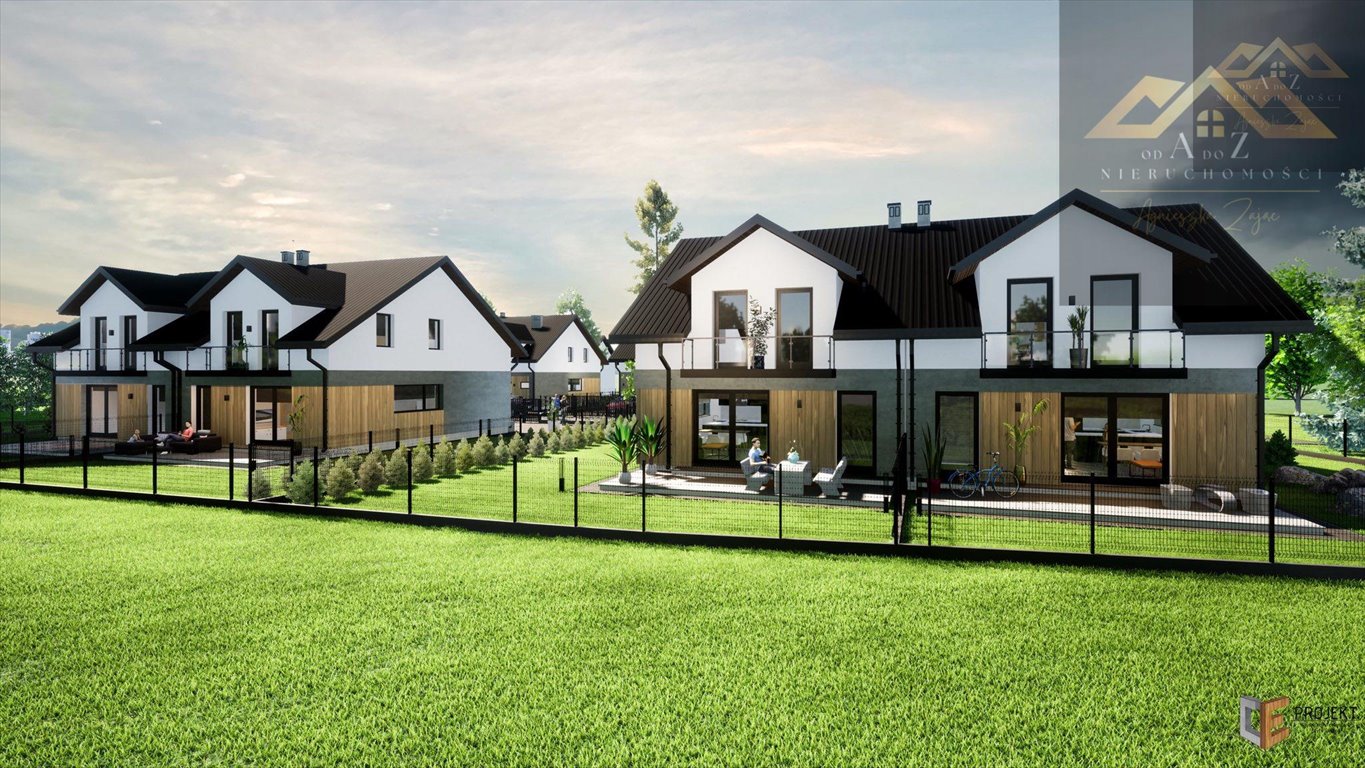 Nowoczesne bliźniaki w Koszycach Małych, 122 m2, garaż Koszyce Małe  122m2 Foto 1