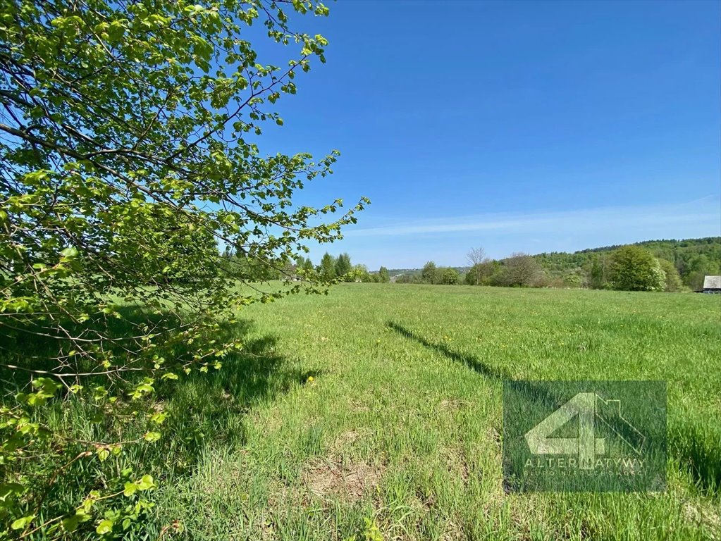 Widokowa działka 10 arów z mediami, blisko Krakowa Siepraw  1 000m2 Foto 1