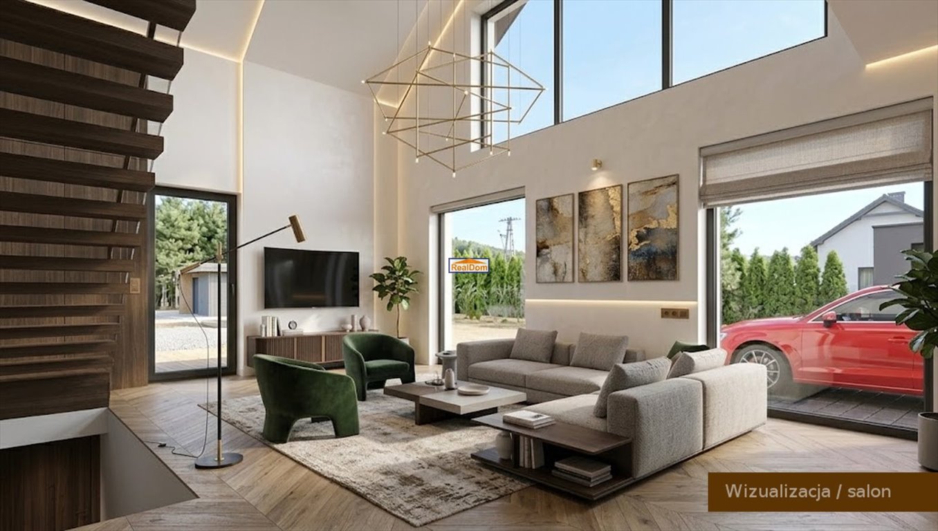 Nowoczesny dom bliźniak w Nawojowej Górze, 133 m² Nawojowa Góra  133m2 Foto 1