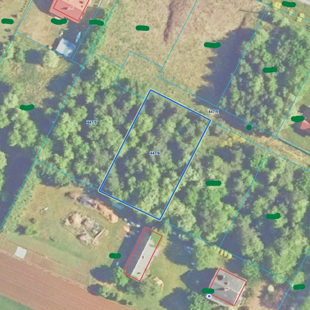 Działka budowlana w Woli Ocieckiej z mediami i planem zabudowy Wola Ociecka  1 095m2 Foto 1