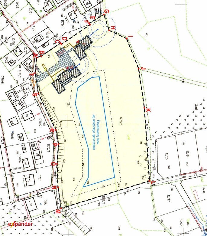 Działka 1,17 ha z lasem, stawem i warunkami zabudowy Wólka, Lipowa  11 700m2 Foto 1