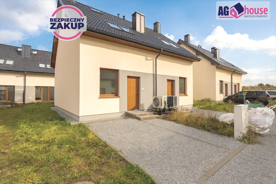 Nowoczesny dom 90 m² z ogrodem 160 m² w Domachowie Domachowo  90m2 Foto 1