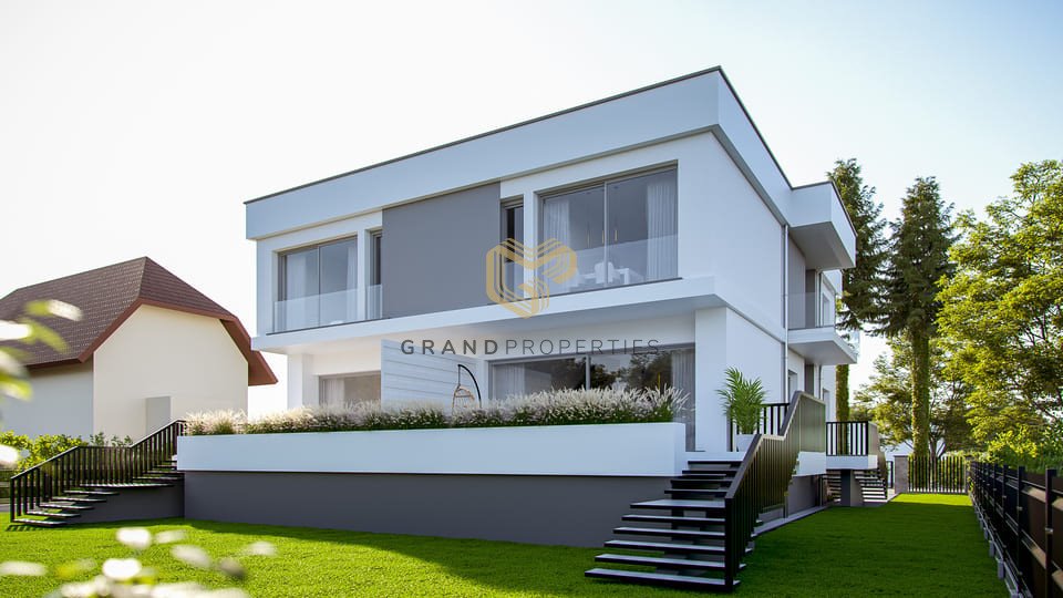 Nowoczesny bliźniak 221 m2 z garażem i dużym salonem zapraszam Konstancin-Jeziorna  221m2 Foto 1