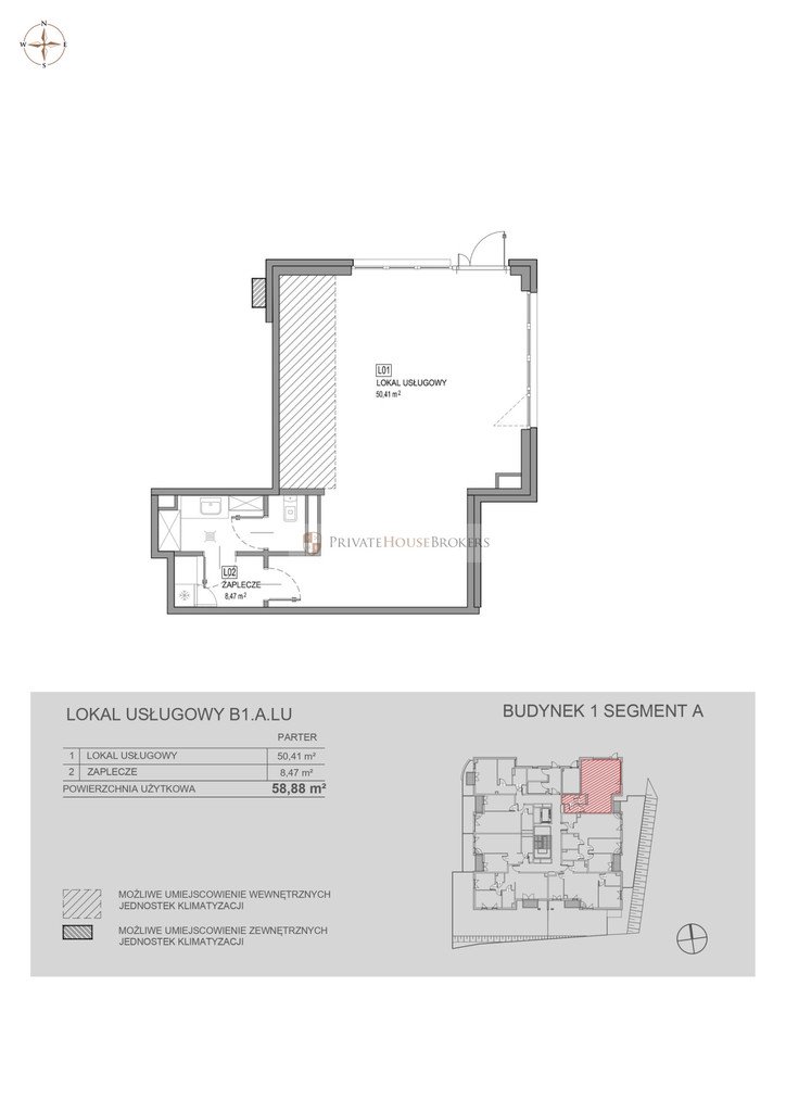 Lokal użytkowy na sprzedaż Kraków, Półłanki  58m2 Foto 12