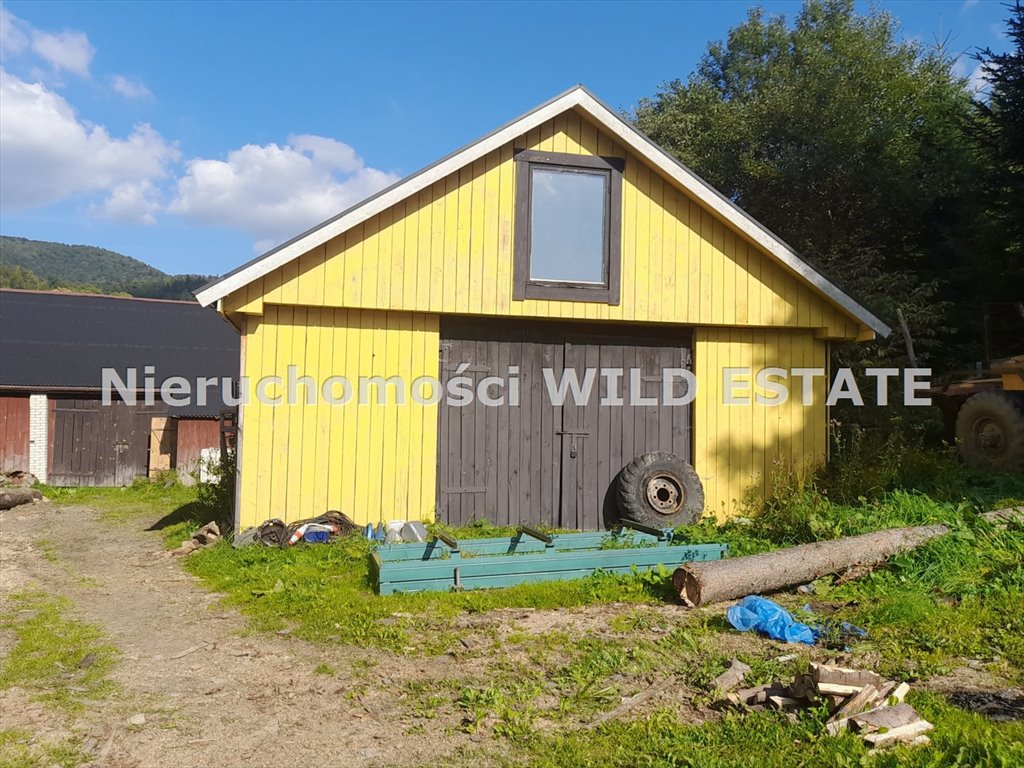 Urokliwy dom z dwoma drewnianymi budynkami na 0,19 ha Żubracze  260m2 Foto 1