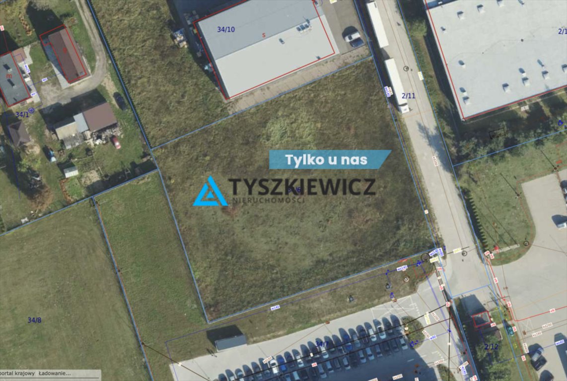Działka inwestycyjna 3876 m² w Kokoszkach, blisko S6 i S7 Gdańsk, Kokoszki, Rakietowa  3 876m2 Foto 1