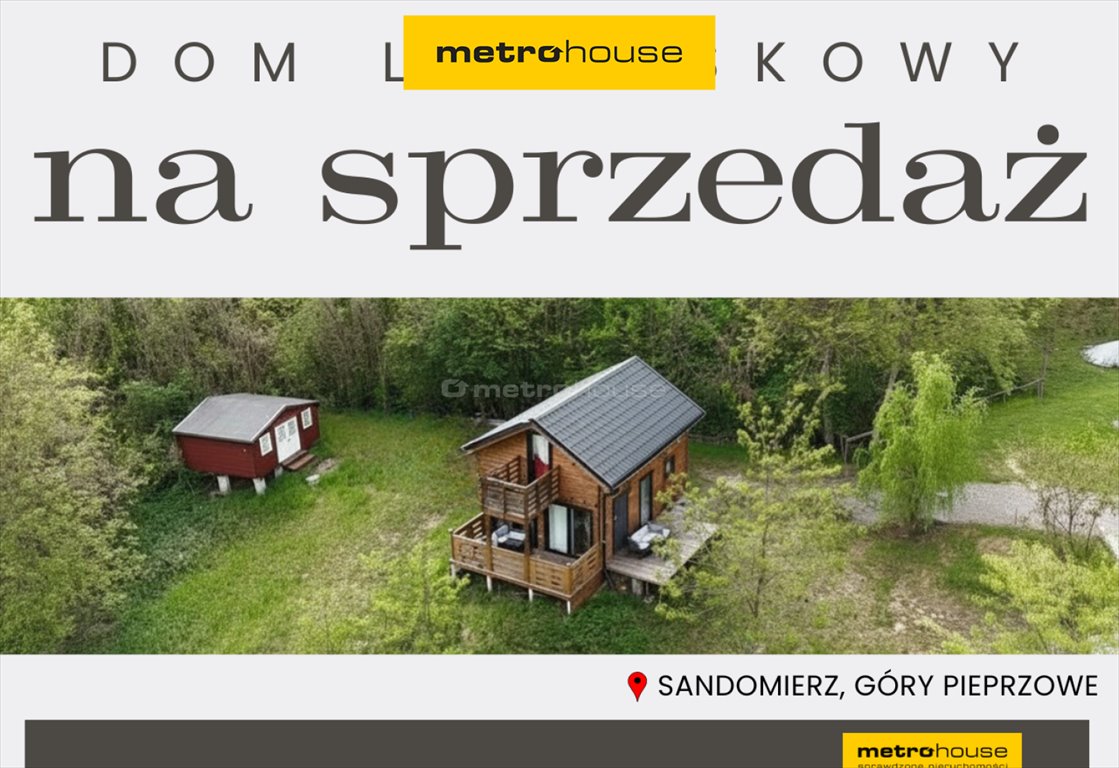 Na sprzedaż urokliwy domek z widokiem na Wisłę i Góry Pieprzowe Kamień Łukawski  65m2 Foto 1
