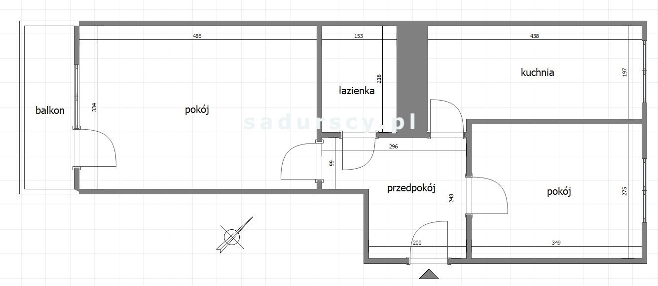 Mieszkanie dwupokojowe na sprzedaż Kraków, Bieżanów-Prokocim, Kozłówek, Seweryna  45m2 Foto 3