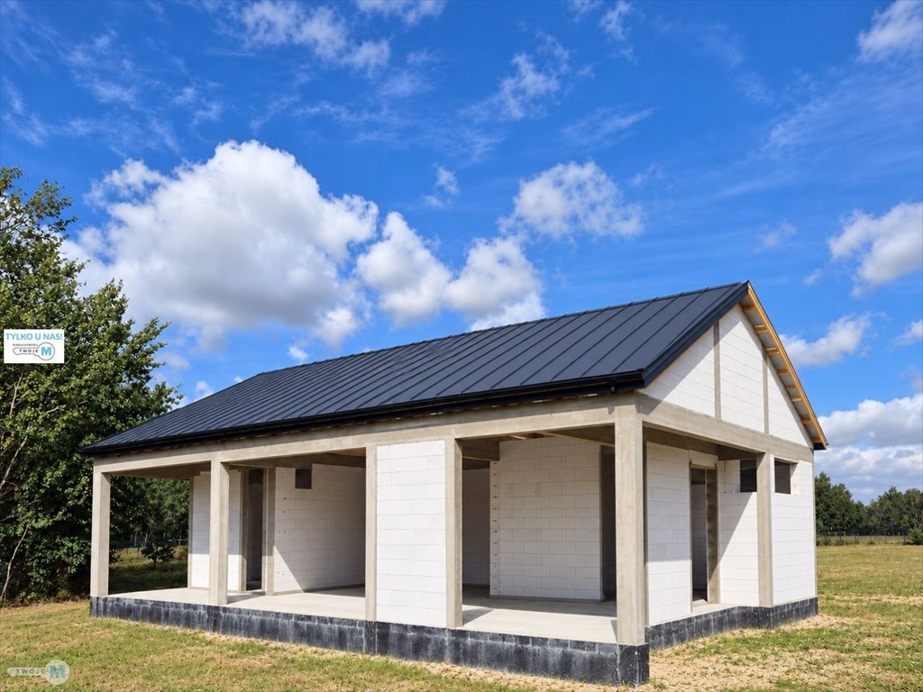 Nowoczesny dom 126,8 m² w Radomiu - minimalistyczna architektura Radom, Garno  127m2 Foto 1