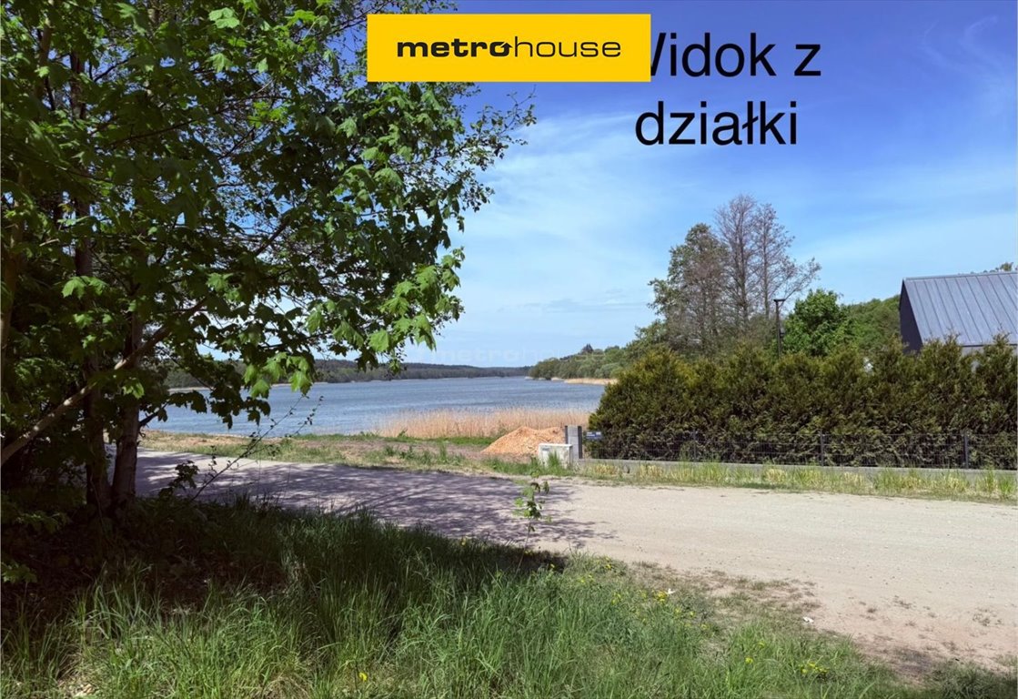 Działka z widokiem na jezioro, blisko plaży, 856 m2 Brodnica, Wczasowa  856m2 Foto 1