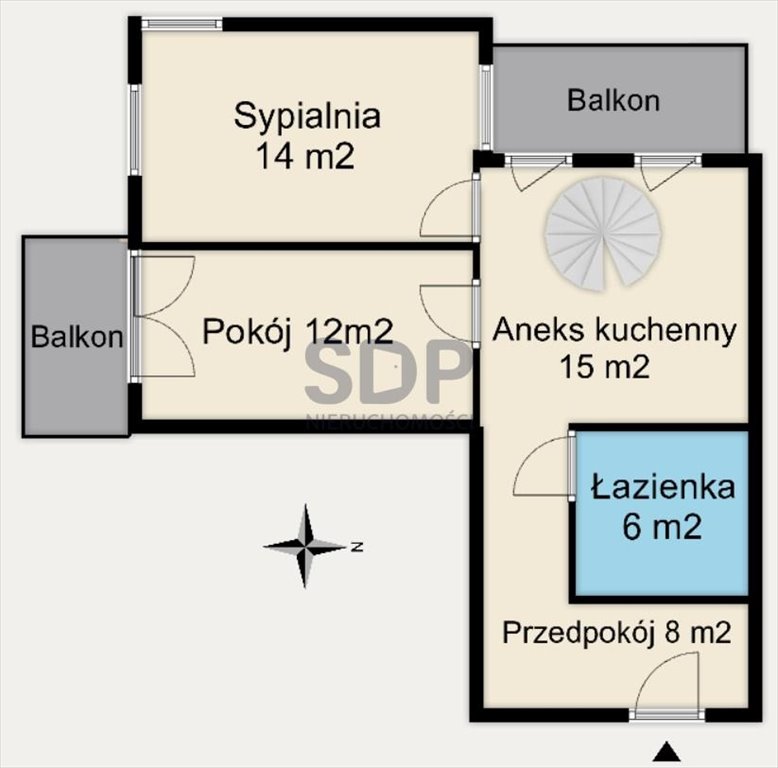 Mieszkanie trzypokojowe na sprzedaż Wrocław, Fabryczna, Stabłowice, Daktylowa  71m2 Foto 7