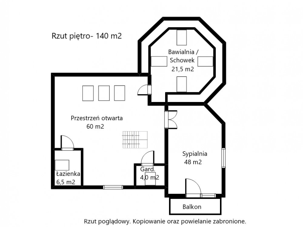 Dom na sprzedaż Urzut, Lazurowa  340m2 Foto 20