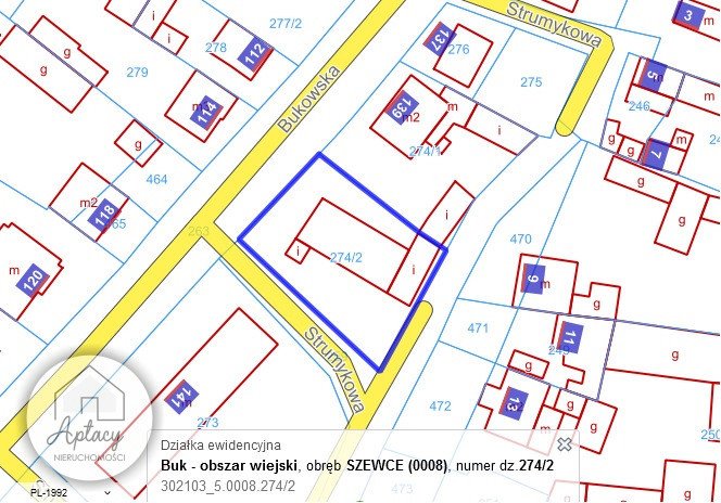 Działka budowlana na sprzedaż Szewce, Bukowska  140m2 Foto 1