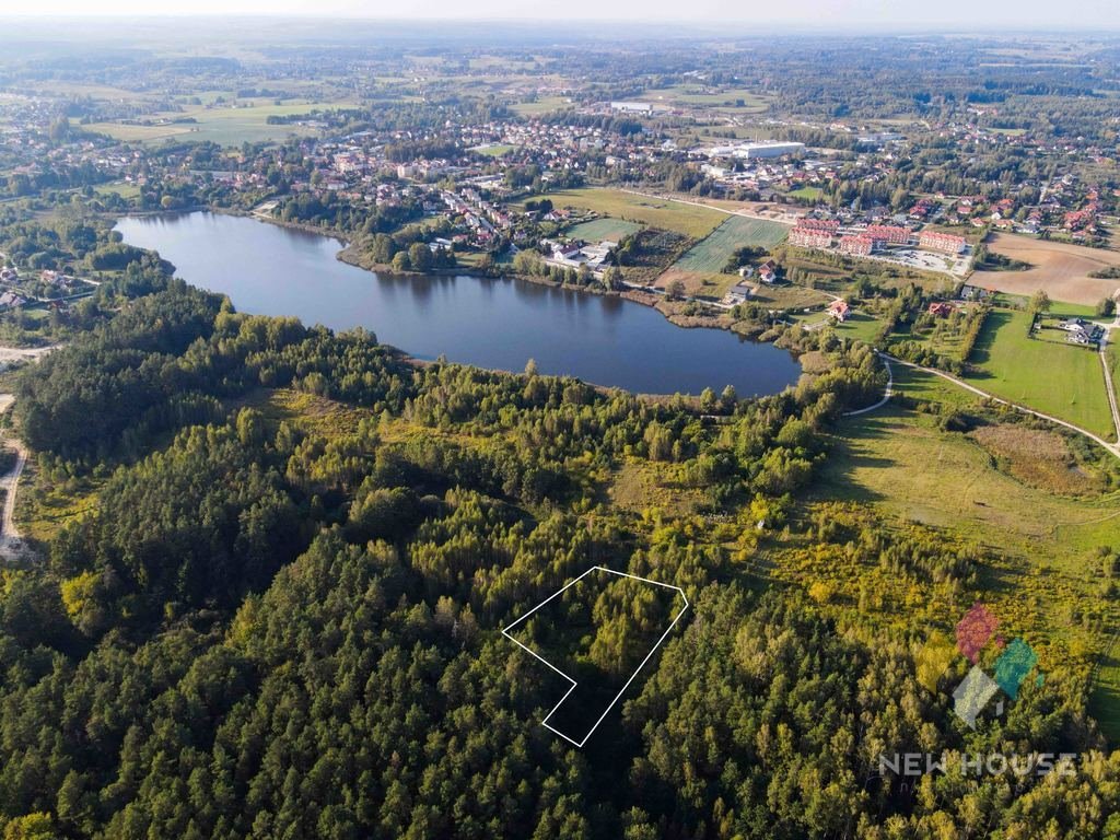 Działka 3393 m² pod dom w otoczeniu lasu i jeziora Dywity  3 393m2 Foto 1