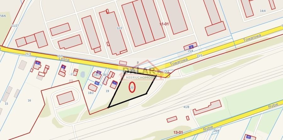 Działka 2 314 m² z WZ pod dom i działalność w Górze Kalwari Góra Kalwaria  2 314m2 Foto 1