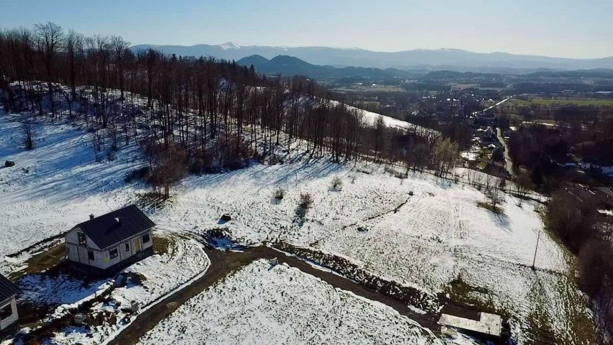 Działka 1428 m² z projektem i pięknym widokiem na Karkonosze Radomierz  1 428m2 Foto 1