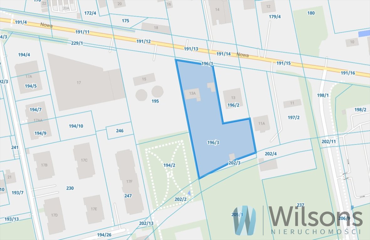 Na sprzedaż działka 3270 m² pod usługi i zabudowę mieszkaniową Stara Iwiczna, Nowa  3 270m2 Foto 1