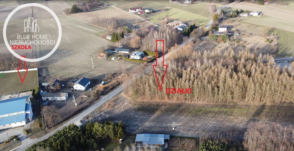 Działka budowlana 3002 m2 z mediami i WZ w Białopolu Białopole, Żołnierzy 1 AWP  3 002m2 Foto 1