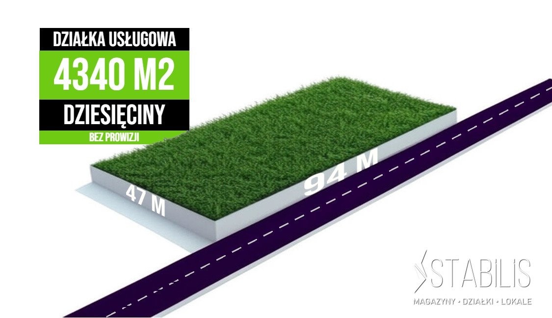 Działka przemysłowo-handlowa na sprzedaż Białystok, Dziesięciny  4 340m2 Foto 1