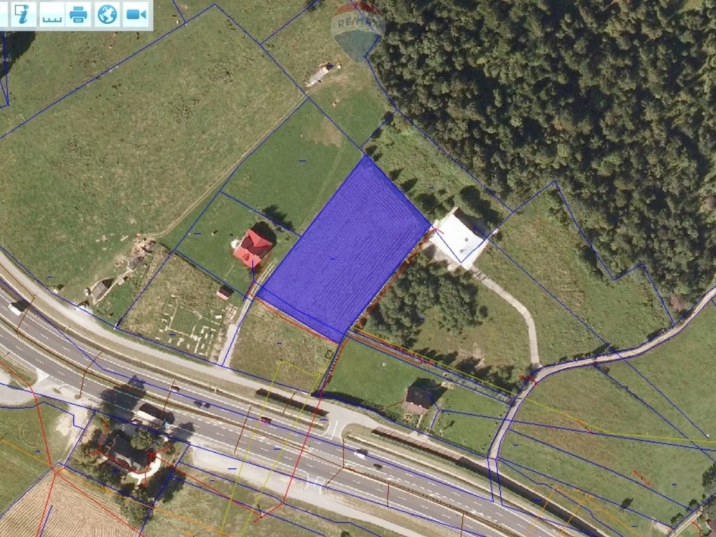 Widokowa działka 3771 m² w Chabówce z mediami i panoramą Chabówka  3 771m2 Foto 1