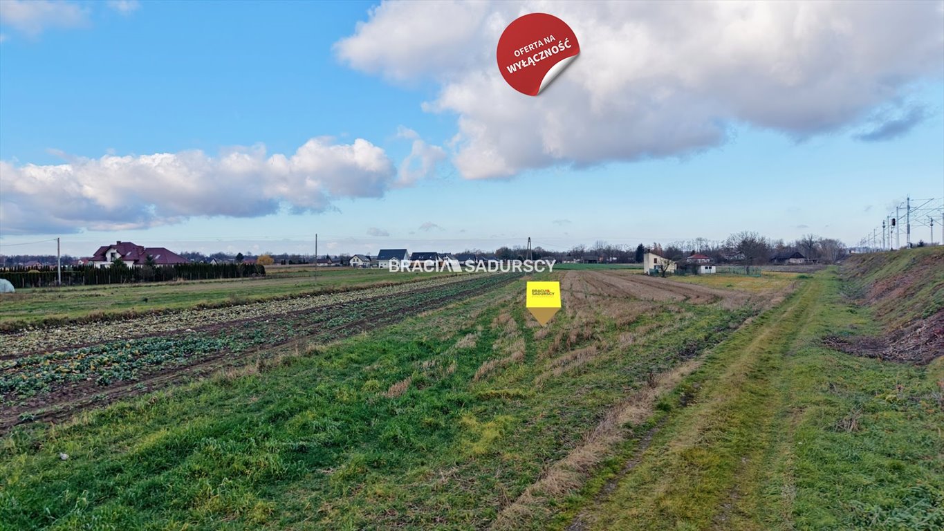 Działka 46 arów pod zabudowę i usługi w Nowej Hucie Kraków, Nowa Huta  4 588m2 Foto 1