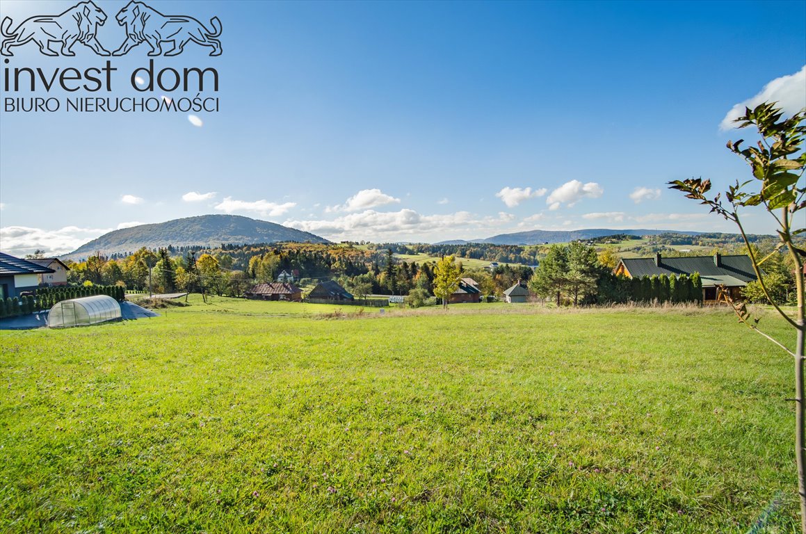 Polecam działkę budowlaną 1030 m² z widokiem na góry w Gródku Gródek  1 030m2 Foto 1