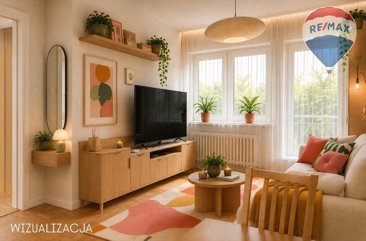 Polecam 38m2 z 2 pokojami, balkon i piwnicę w Warszawie Warszawa, Jana Kochanowskiego  38m2 Foto 1