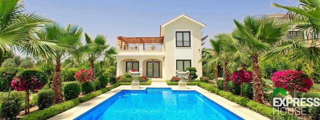 Ekskluzywna willa golfowa z prywatnym basenem i widokiem na morze Cypr, Pafos  212m2 Foto 1