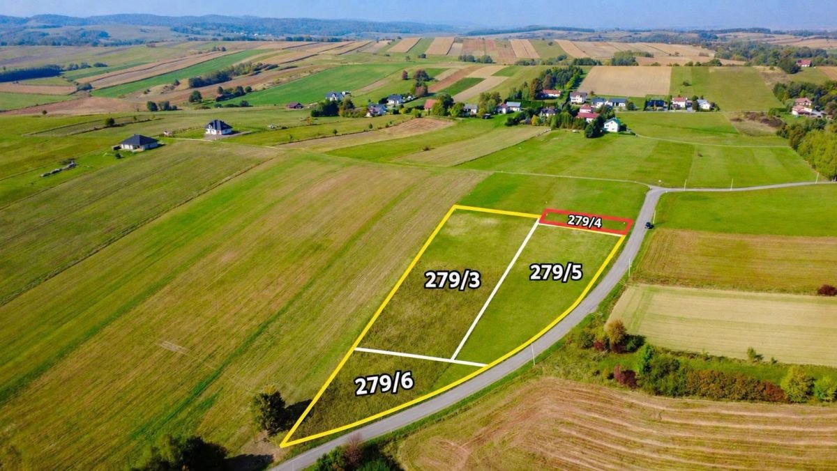 Polecam trzy działki budowlane 0,58 ha z warunkami zabudowy w Jędruszkowcach Jędruszkowce  6 082m2 Foto 1