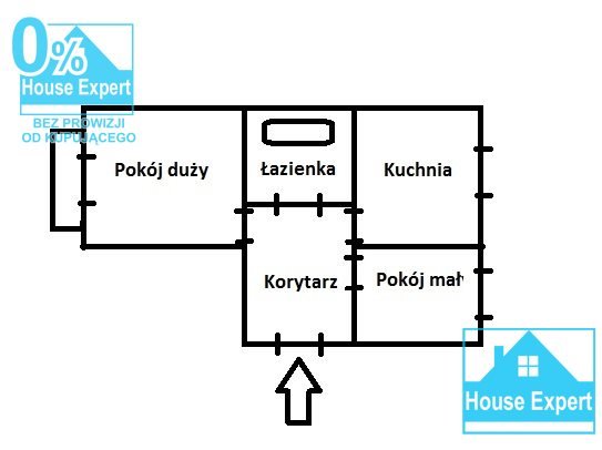 Mieszkanie dwupokojowe na sprzedaż Krynica-Zdrój  44m2 Foto 13