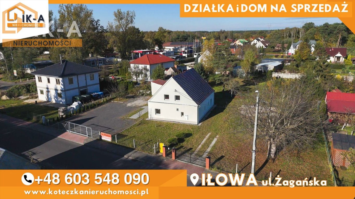 Dom na sprzedaż Iłowa, Iłowa, Żagańska  160m2 Foto 1