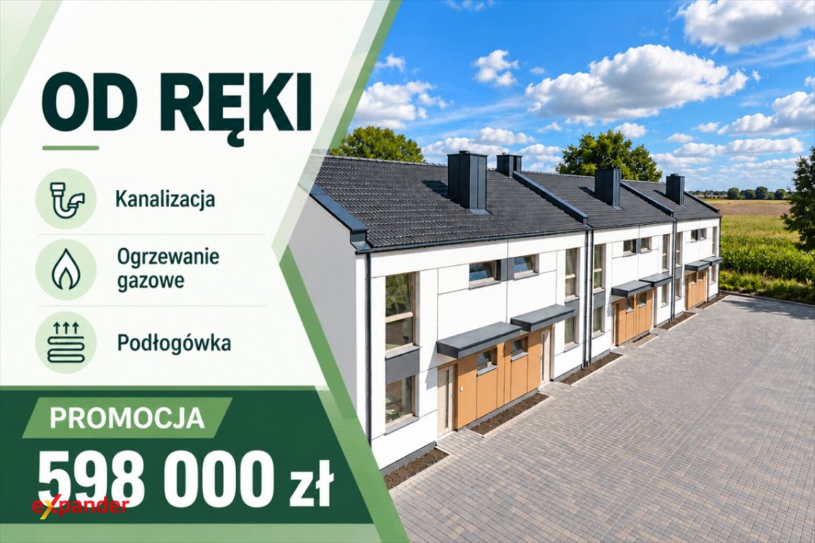 Dwupoziomowy dom 83,7 m² z tarasem i ogródkiem - Rabowice Rabowice, Barwna  84m2 Foto 1