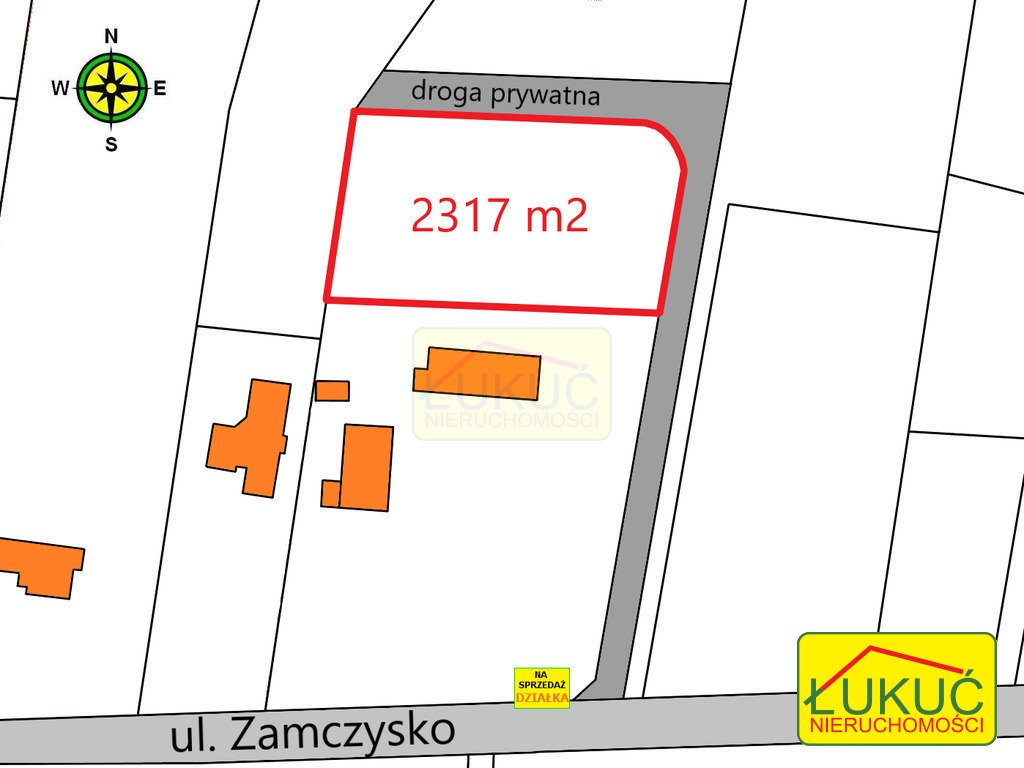 Działka budowlana na sprzedaż Bydgoszcz, Czarnówko, Zamczysko  2 317m2 Foto 2
