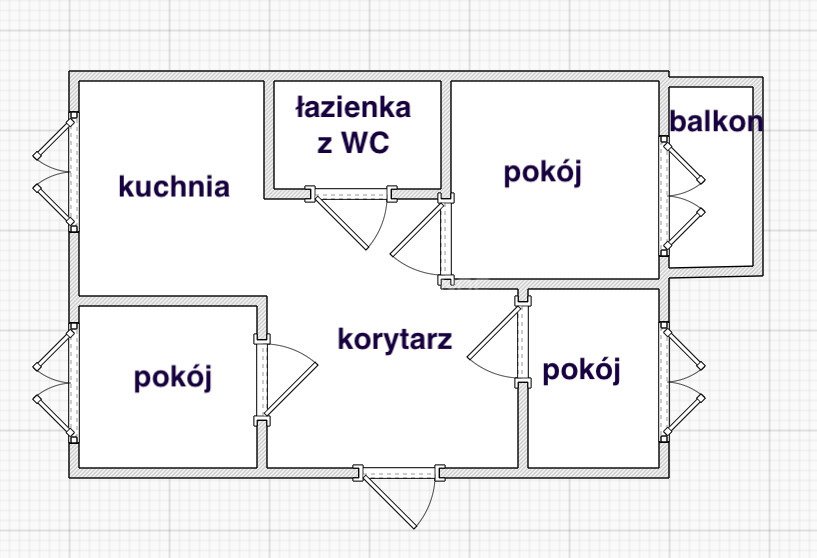 Mieszkanie trzypokojowe na sprzedaż Chełm, Zachodnia  60m2 Foto 1