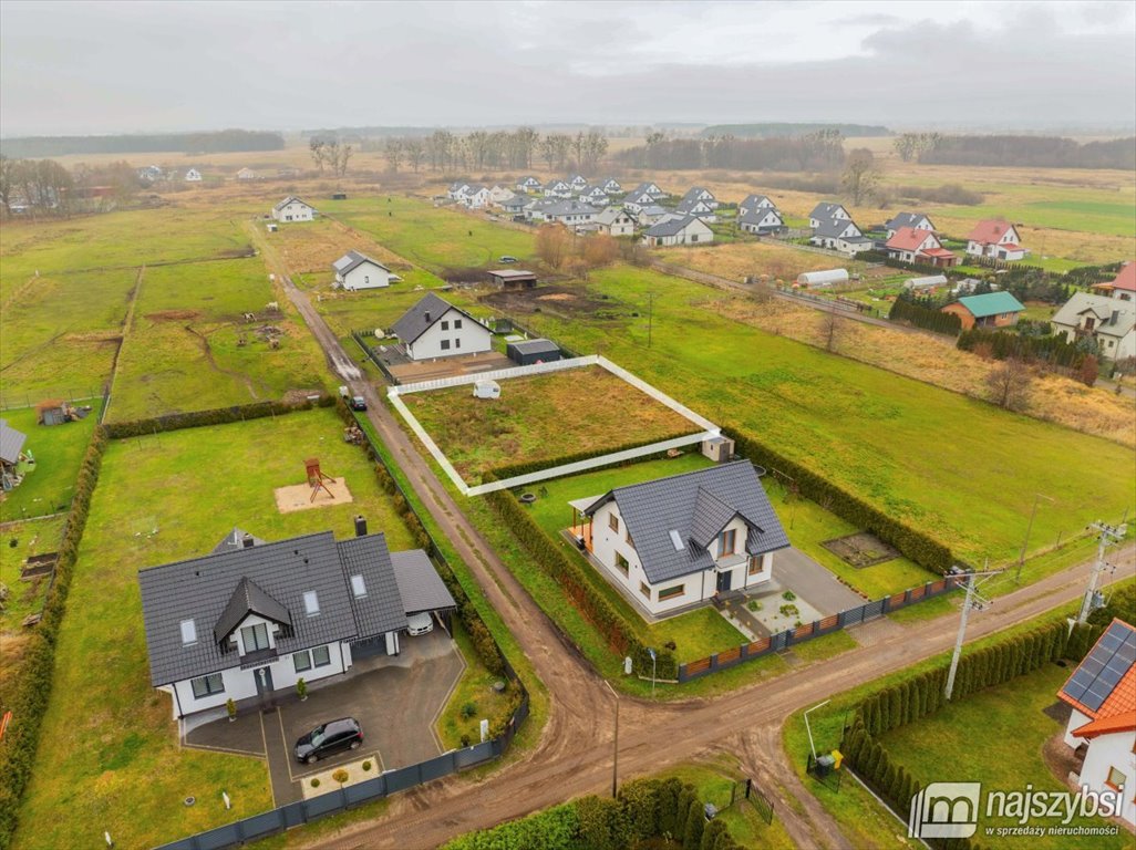 Działka budowlana 1000 m2 w Kliniskach Wielkich z decyzją o zabudowie Kliniska Wielkie  1 000m2 Foto 1